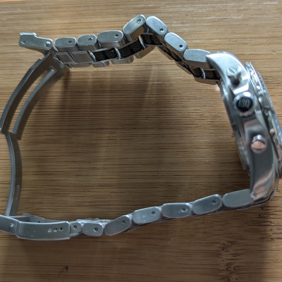 ESQ Aerodyne Black and Silver Men's Watch - Picture 9 of 12